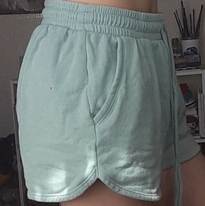 Pale blue shorts